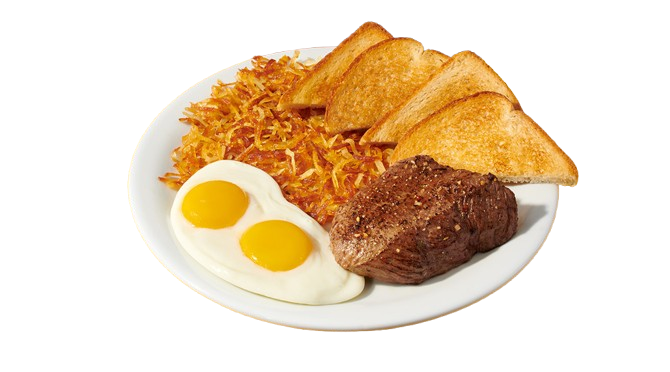 Sirloin Steak & Eggs