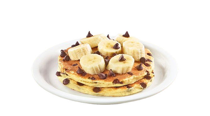 Stack of Choconana Pancakes