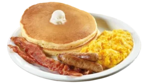 55+ Scrambled Eggs & Cheddar Breakfast