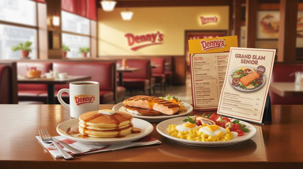 Denny's Senior Menu with Prices